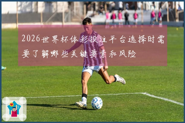 2026世界杯体彩投注平台选择时需要了解哪些关键要素和风险