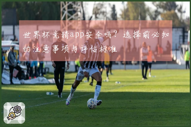 世界杯竞猜app安全吗？选择前必知的注意事项与评估标准