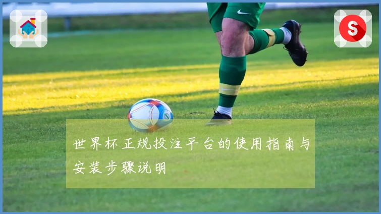 世界杯正规投注平台的使用指南与安装步骤说明